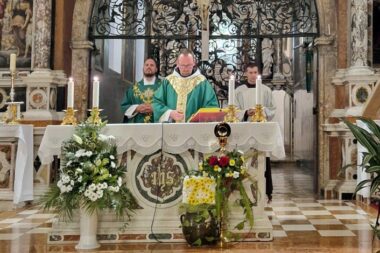 Fra Krunoslav Kocijan na misi proslave 25 godina svećeništva