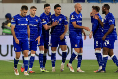 Modrima po svemu sudeći trebaju još dvije pobjede za plasman među 24 momčadi u EL/Foto PIXSELL