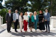Sudionici panela Srđan Banac, Vladimir Mozetič, Renata Žugić, Ivana Jukić Soldičić, Anamarija Margan Šulc, Lucija Jukić, Ana Banić i Dalibor Cvitković / Foto TZ Malog Lošinja