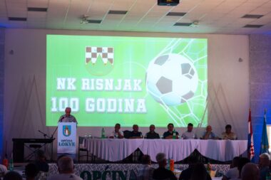Detalj s obilježavanja stoljeća NK Risnjak Lokve