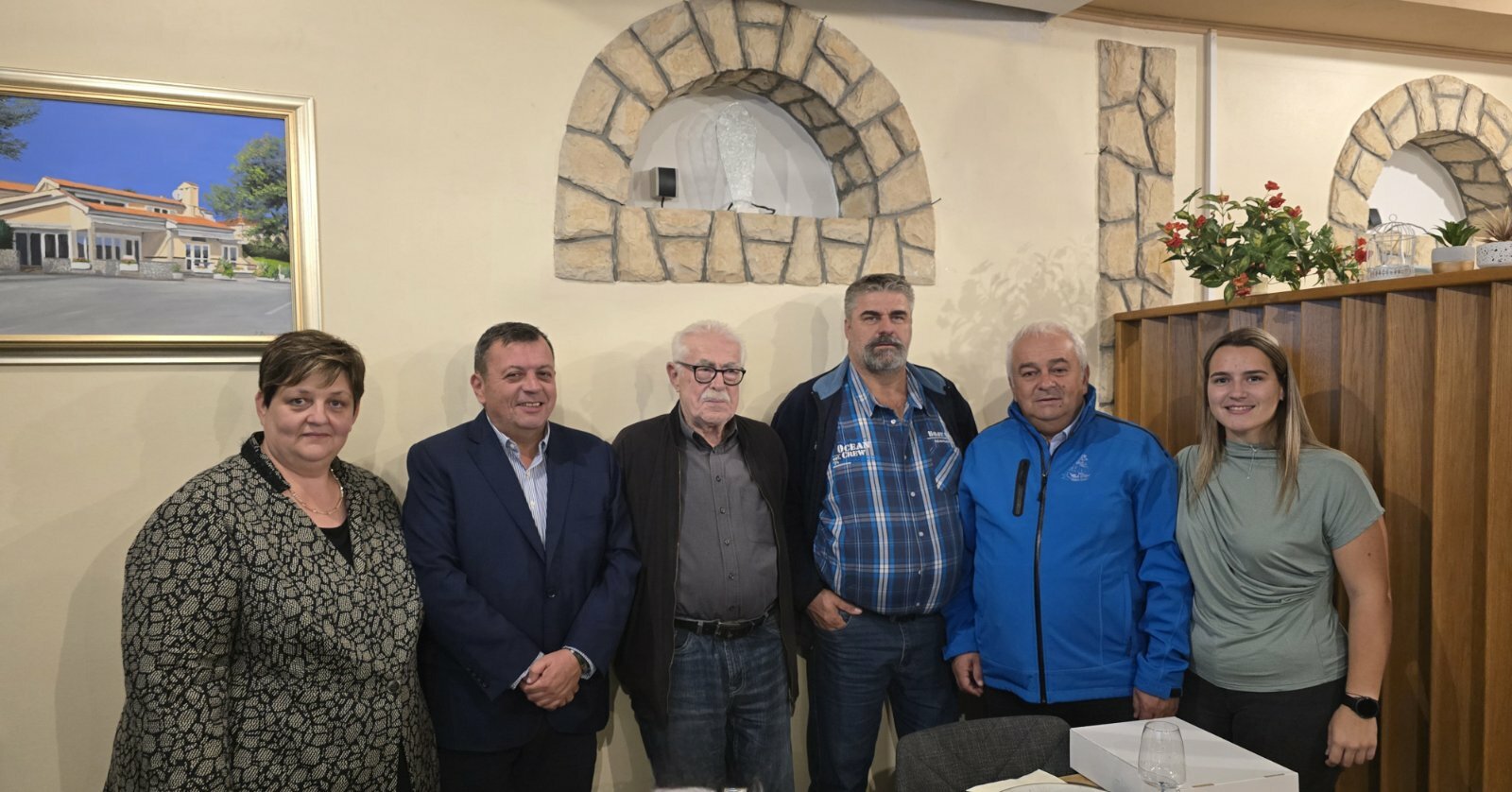 Nataša Rogina, Neven Komadina, Marijan Turčić, Darko Škabrnja, Edis Kirinčić i Veronika Kirinčić / Privatna arhiva