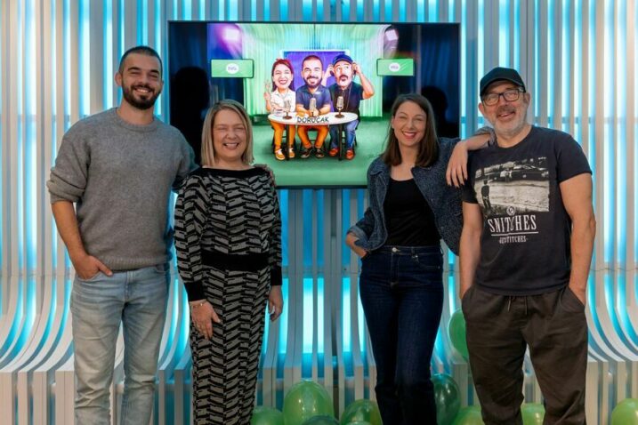 Marko Bratoš, Eliana Čandrlić Glibota, Dora Srdar i Hrvoje Kečkeš, Foto: JELENA RÖMER/HRT
