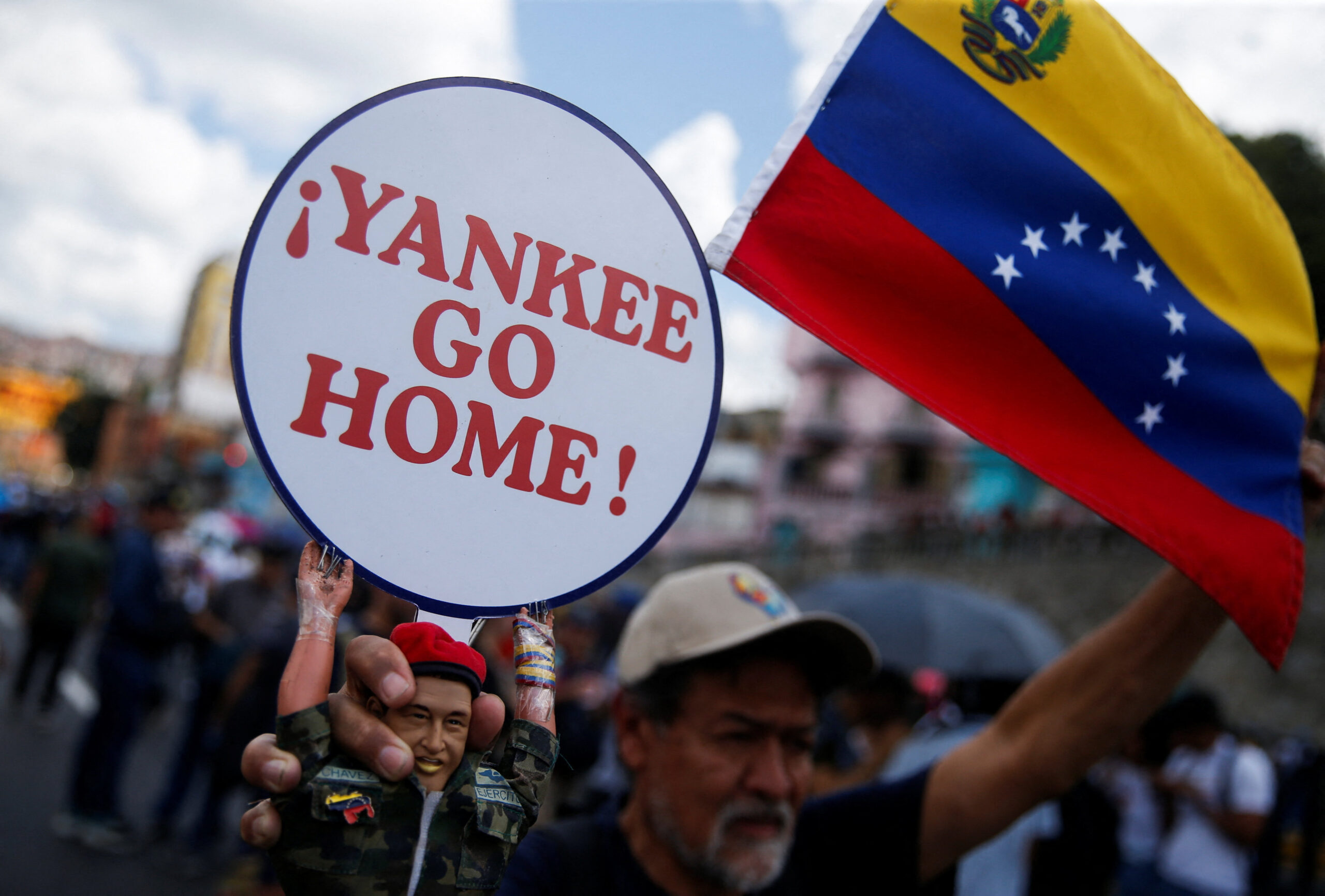 Provladini prosvjedi protiv američkog uplitanja u Venezuelu, 6. listopada / REUTERS/Leonardo Fernandez Viloria