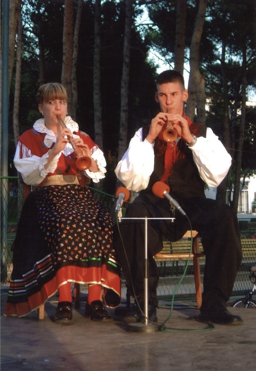 Ivana i Ivica Filipić 2006. u Puntu / Foto: NATAŠA CVELIĆ BADURINA