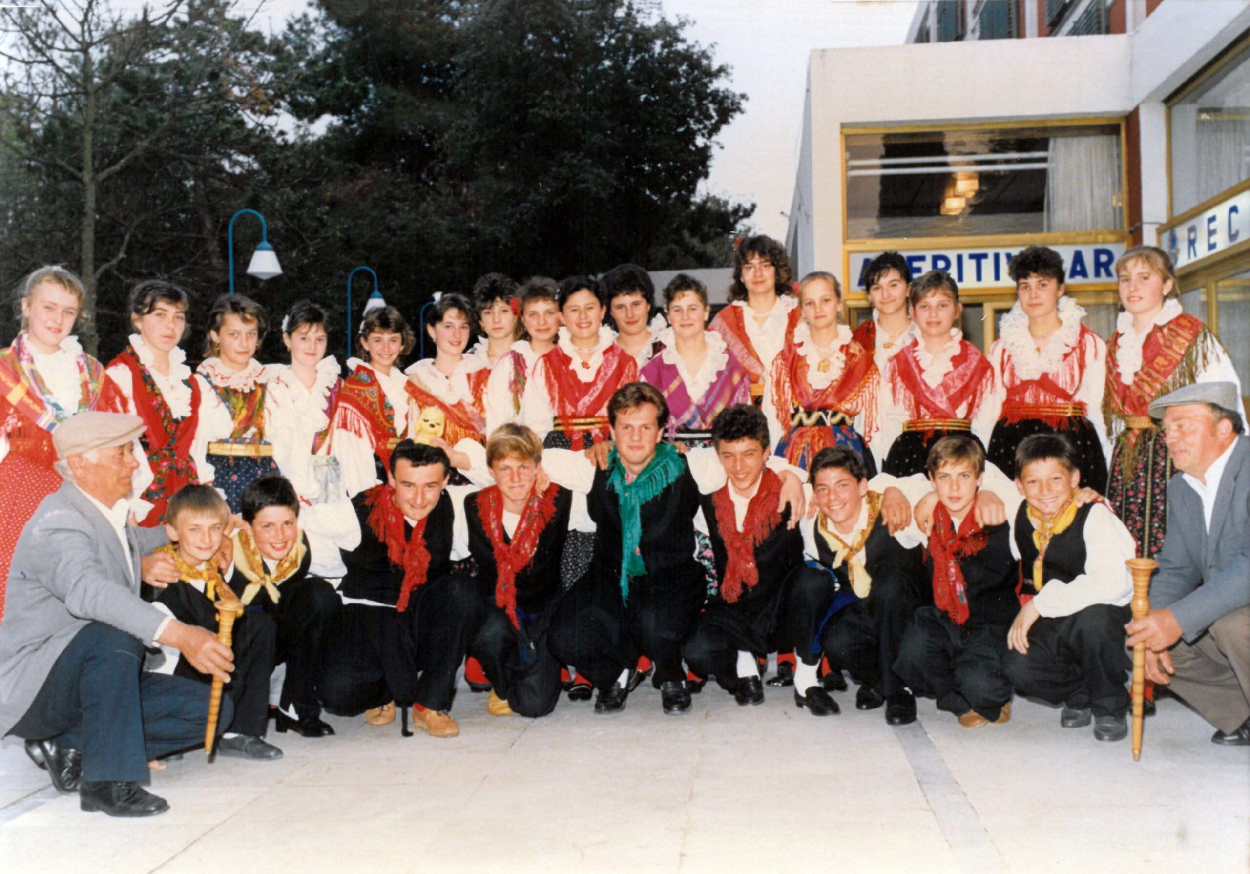 Nastup u hotelu Malin 1987. godine