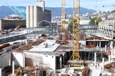 Kompleks Zapadna Žabica sve više poprima konkretne obrise / Foto Marko Gracin