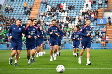 Vatreni su se nakon šest godina vratili u Varaždin/Foto PIXSELL