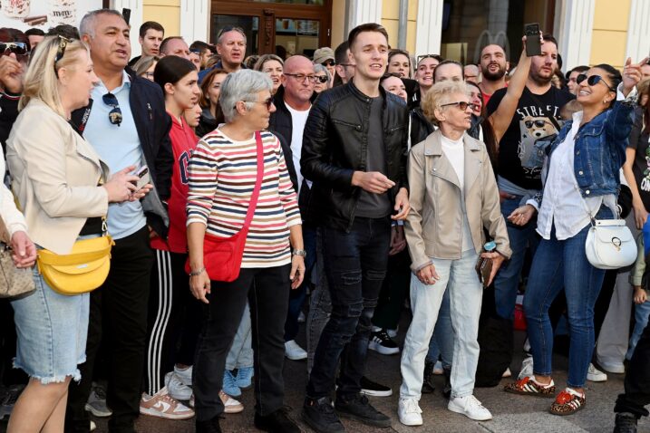 Sjećanje na preminulog pjevača / Foto Marko GRACIN