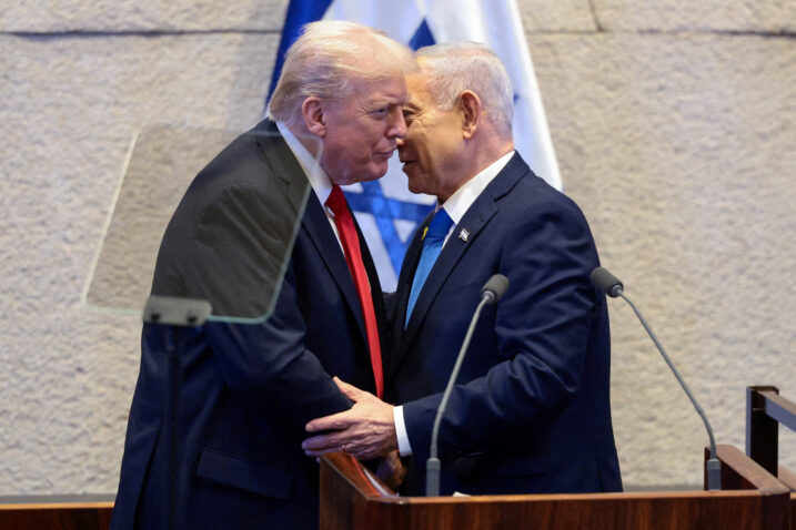 Donald Trump i Benjamin Netanyahu / REUTERS