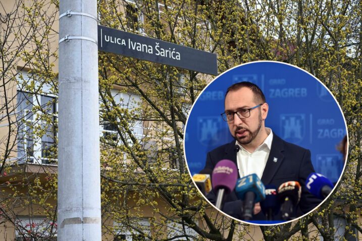 Ulica Ivana Šarića odlazi iz javnog prostora / Foto Pixsell, Novi list