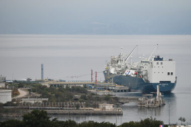 LNG terminal u Omišlju / Foto Ana Križanec