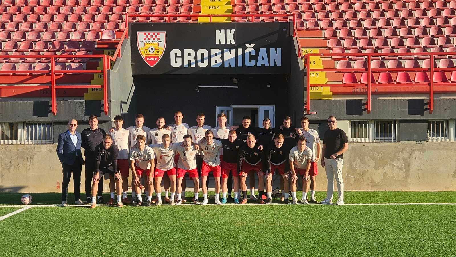 NK Grobničan na novom travnjaku / Foto: Nikola Blagojević