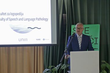 Dekan Fakulteta za logopediju Zdravko Kolundžić / Foto Dean Miculinić