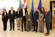 Prijem za delegaciju rumunjske županije Bistrița-Năsăud i Grada Bistrița / Foto Grad Rijeka