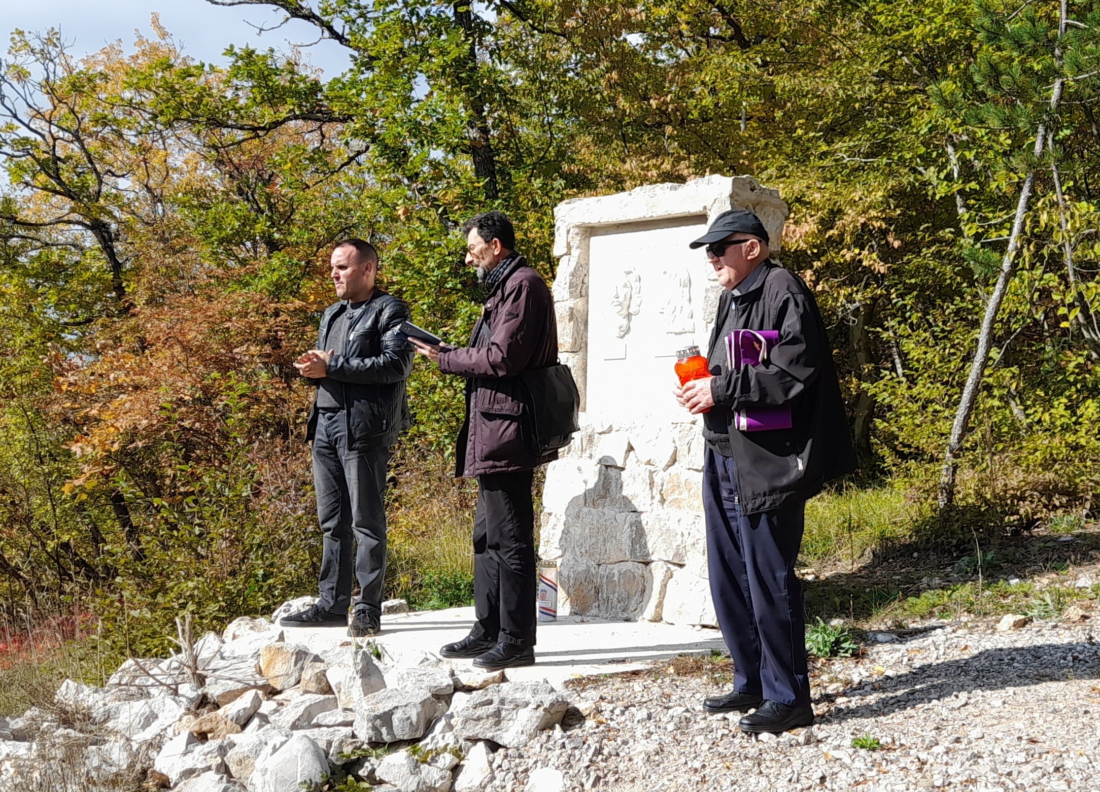 Govornici na satu povijesti kod Jurjevih stijena / DZAK