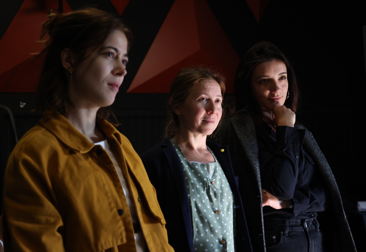 Irina, Olga i Maša u HNK-u Ivana pl. Zajca / Foto Dražen Šokčević