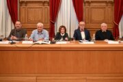 Danijel Delonga, Franjo Butorac, Marija Mance, Adolf Polegubić i Nikola Uravić / Foto Ana Križanec