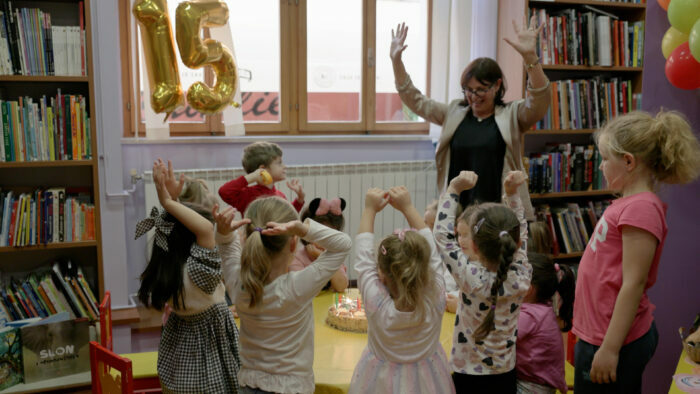 Veselje na proslavi rođendana »Čarobne pričaonice«