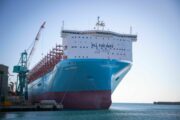 Iako ogroman po dimenzijama, »Alva Maersk« je brod s manjim ugljičnim otiskom od sličnih brodova / M. JACOBSEN/MAERSK