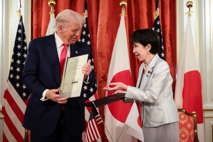 Donald Trump i Sanae Takaichi / REUTERS