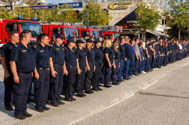 JVP Crikvenica i do sad je sudjelovala u intervencijama na području Vinodolske općine / Foto MARINO KLEMENT