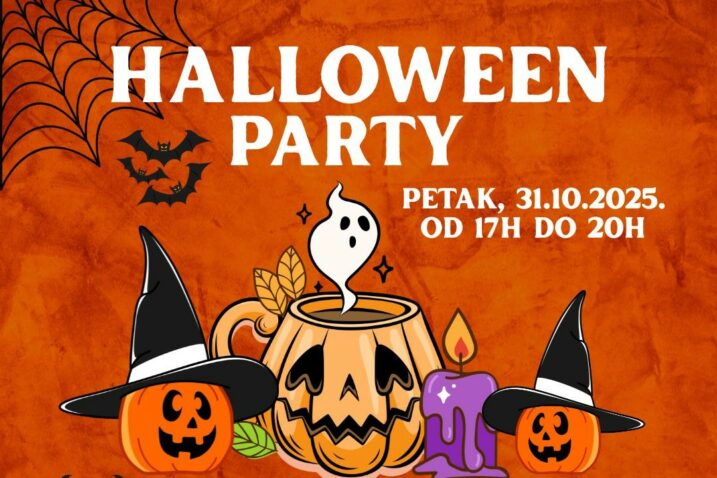 Halloween Party održat će se u petak, 31. listopada od 17 do 20 sati u Kući kostrenskih pomoraca