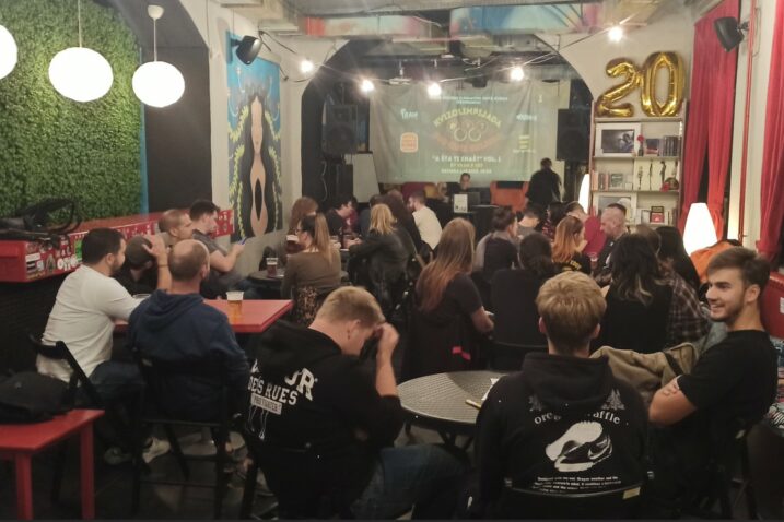 Prva večer Kvizolimpijade u Palachu / Foto Klub Palach