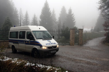 Ilustracija / Policija u Gorskom kotaru / Goran Kovačić /PIXSELL