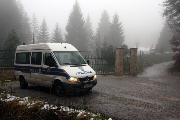 Ilustracija / Policija u Gorskom kotaru / Goran Kovačić /PIXSELL
