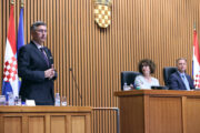 Andrej Plenković u Saboru / Photo: Patrik Macek/PIXSELL