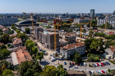 Na prostoru Paromlina radovi u punom zamahu -budući društveno-kulturni centar u kojem ce biti nova knjiznica, Radovi bi trebali trajati do ozujka 2026. Foto: Igor Kralj/PIXSELL