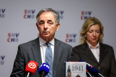 Zagreb - Konferencija za novinare SNV-a Photo: Igor Kralj/PIXSELL