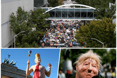 Prosvjedi u New Yorku, Berlinu i Atlanti / Reuters