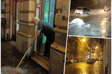 Potop u Rijeci / Foto Sandy URAN