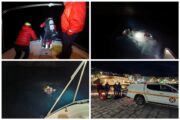 Noćna akcija izvlačenja tijela iz mora / Foto HGSS GOSPIĆ FACEBOOK