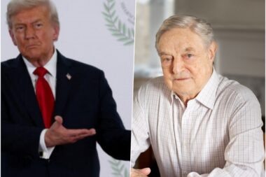 Donald Trump, George Soros / Reuters / collage
