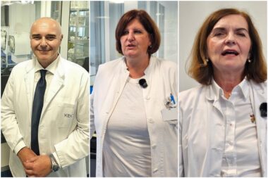 Alen Ružić, Svjetlana Jakovac i Ankica Vidović / Foto KBC Rijeka