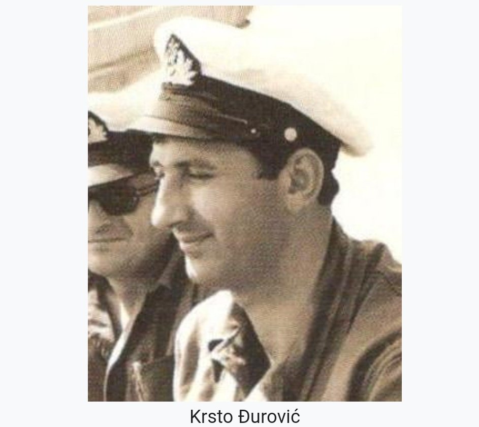 Kontraadmiral Krsto Đurović (1940 - 1991) / Foto: FB