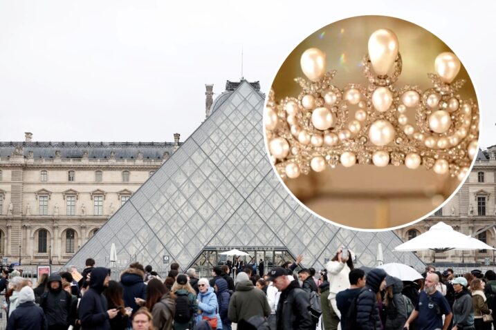 Foto REUTERS/Benoit Tessier; Louvre Museum/Handout via REUTERS