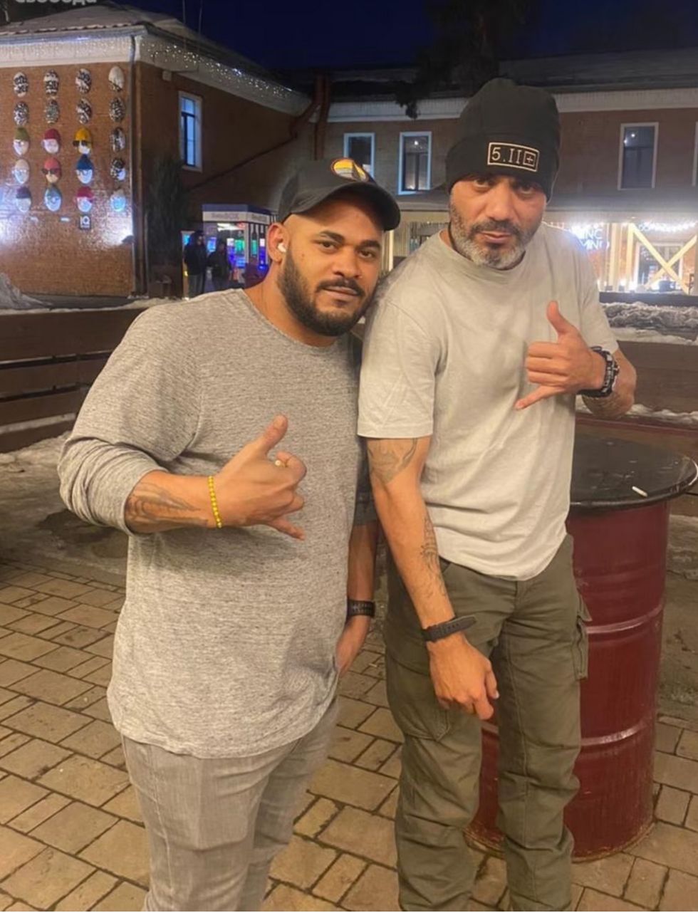 Dvojica Kubanaca u Rusiji / Screenshot / social media