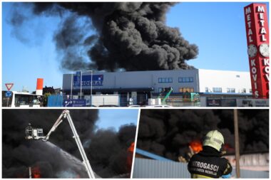 Požar u Svetoj Nedelji / Foto Zeljko Lukunic / PIXSELL