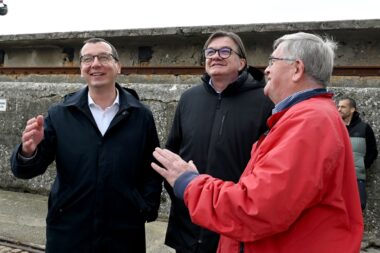 Marko Filipović, Denis Vukorepa i Vojko Obersnel / Foto Arhiva NL