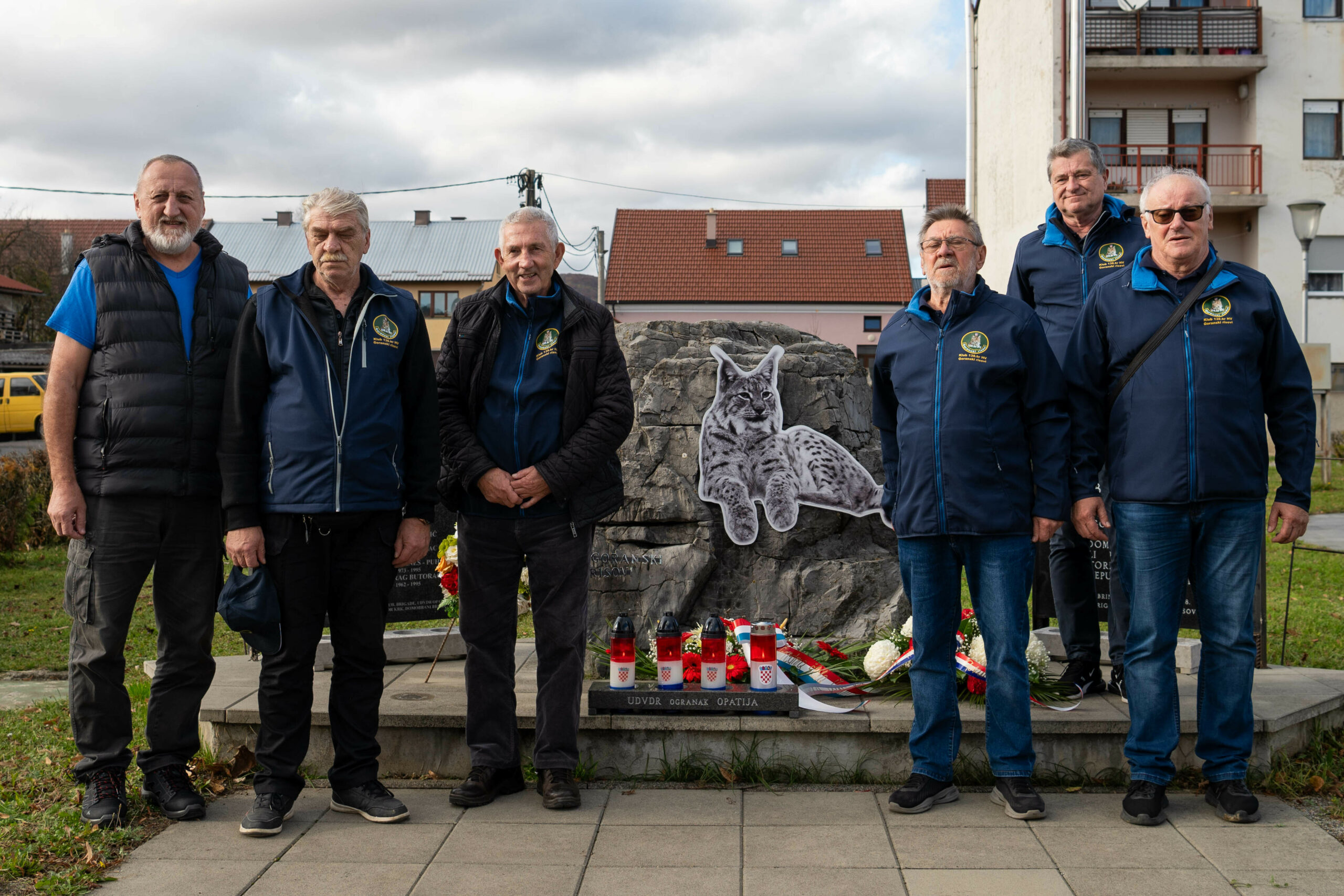 Odavanje počasti suborcima / Foto: Ana KRIŽANEC