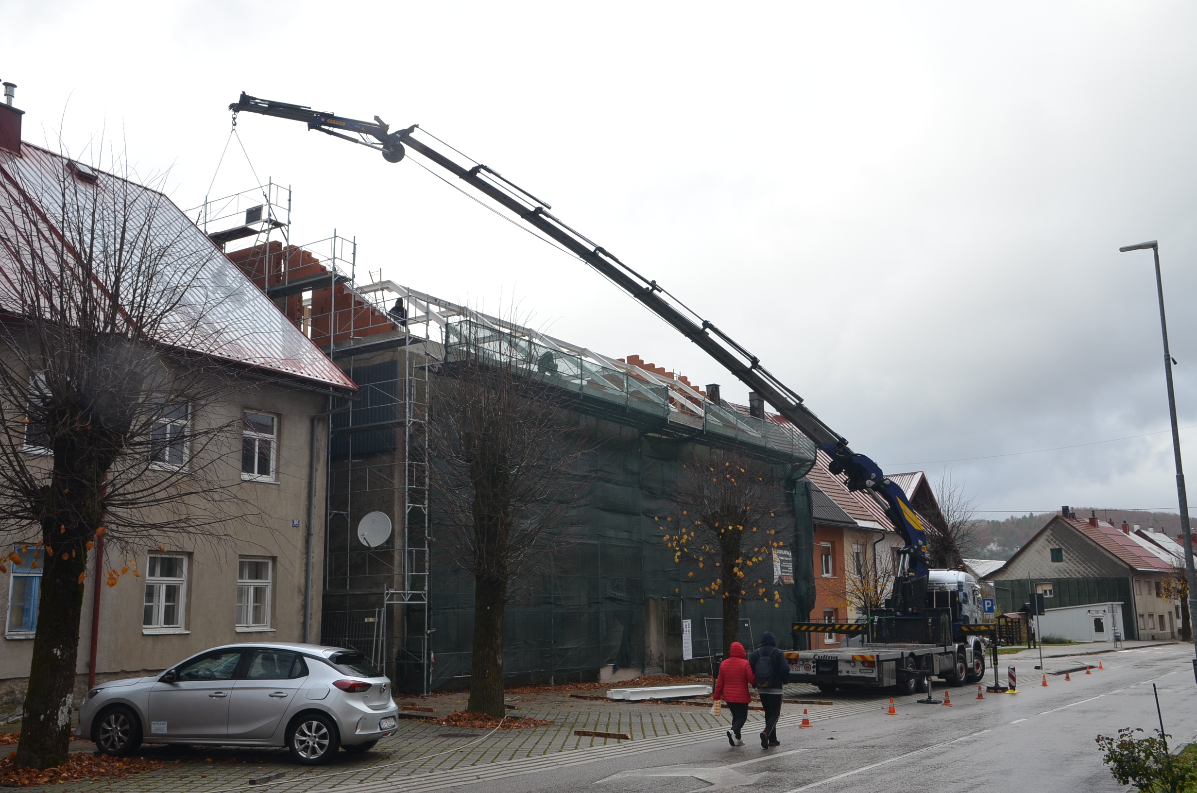 Počeli su radovi na zgradi stare Šumarske škole / Snimio: Marinko Krmpotić