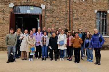 Zajednička fotografija ispred Muzeja melioracije / Foto: Walter SALKOVIĆ