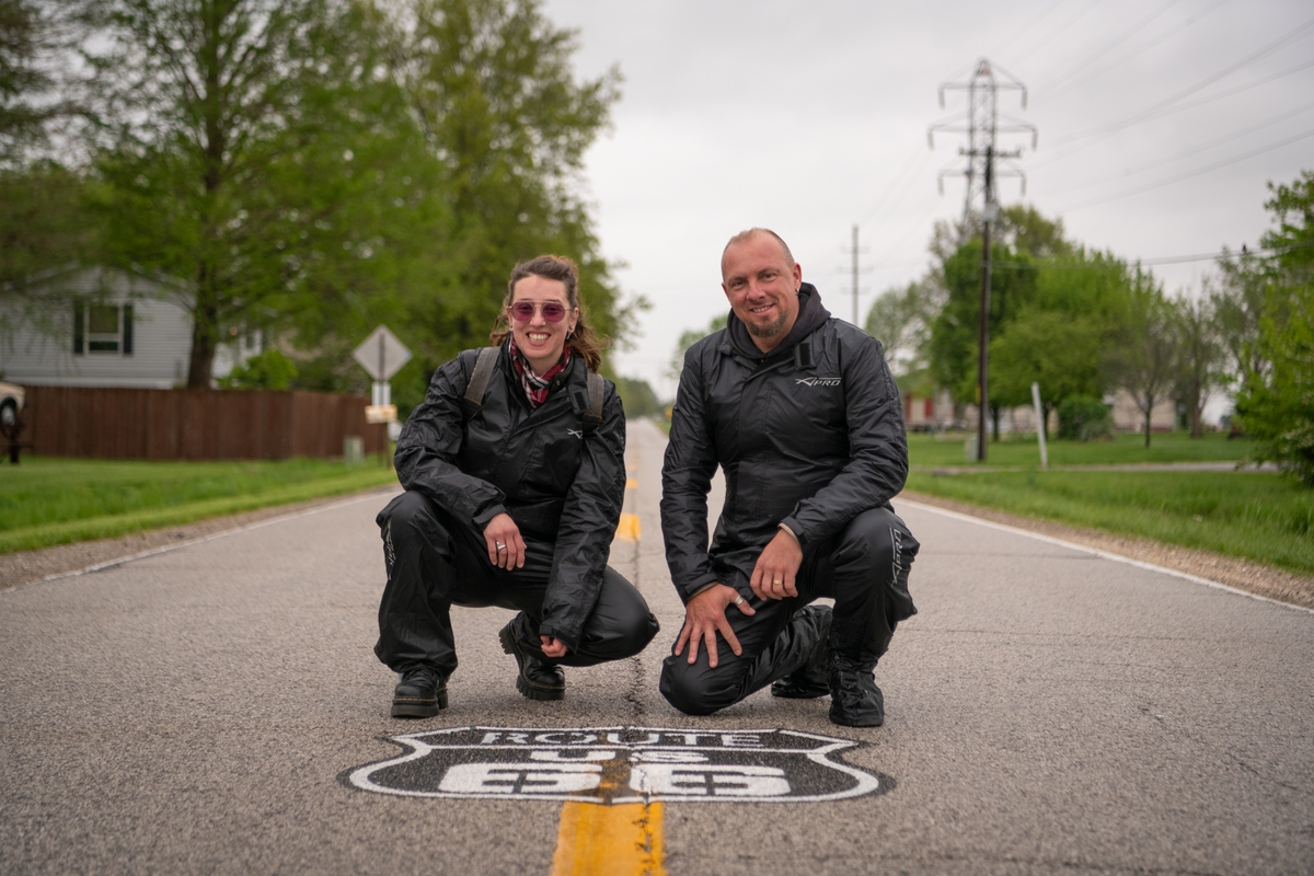 Loris Zupanc i Iva Stoiljković na legendarnoj američkoj cesti