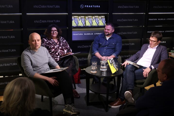 Tomislav Zajec, Nataša Govedić, Kristian Novak i Seid Serdarević / Foto Anto Magzan/Fraktura