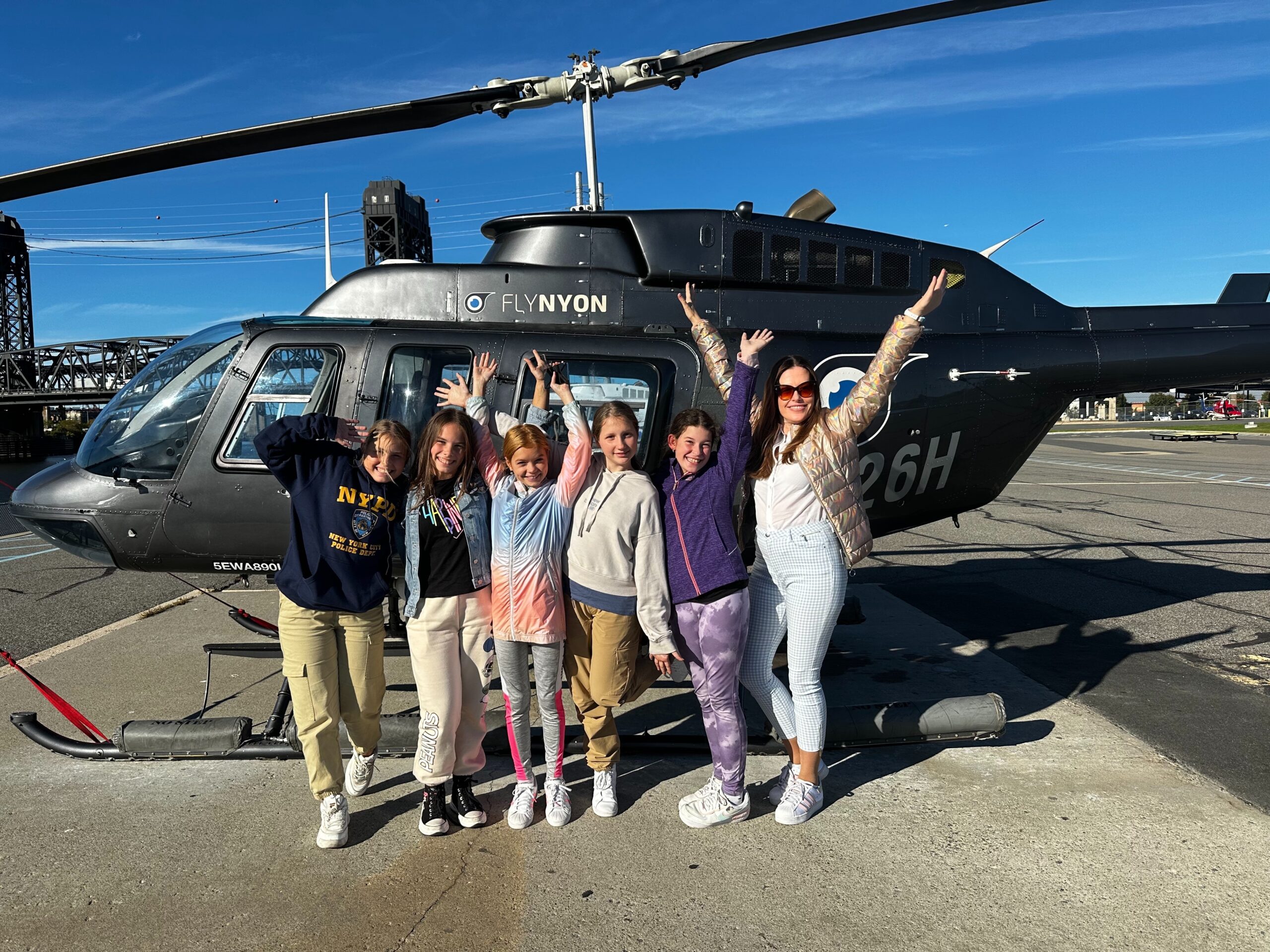 Prije panoramskog leta helikopterom iznad New Yorka / privatna arhiva