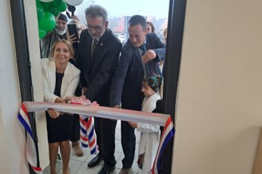 Karmela Rački, Radovan Fuchs i Igor Pleše otvorili su novu zgradu DV Hlojkica / Foto Marinko Krmpotić