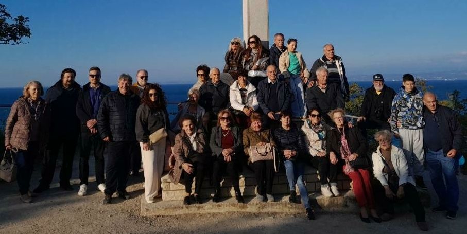 Lovranci iz Zajednice Talijana na izletu u Izoli / Foto Radovan Trinajstić